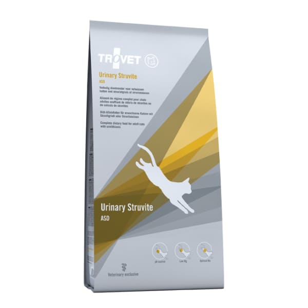 Trovet Urinary Struvite ASD veterinārā kaķu barība urīnceļiem 2.5 kg